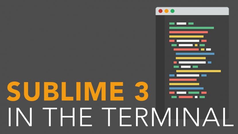 start sublime text from command line